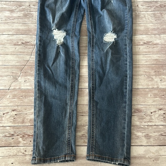 Wild Fable High Rise Skinny Medium Wash Distressed Jeans - Picture 5 of 12